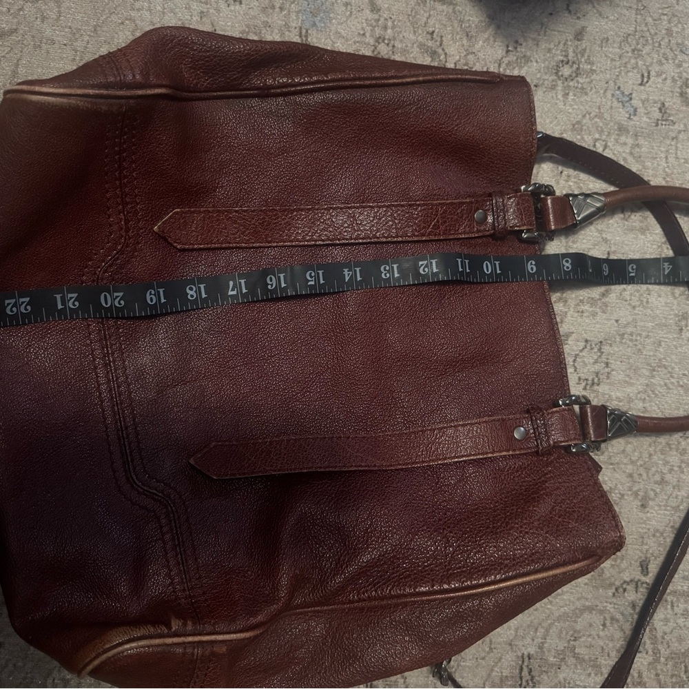 Burberry Chestnut Leather Tote - Picture 12 of 14